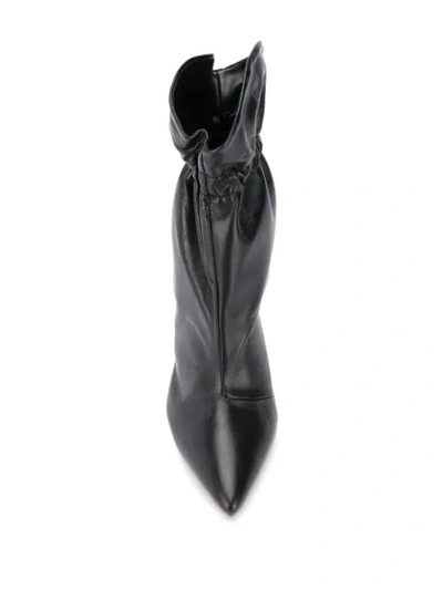 Shop Schutz Stiletto Heel Ankle Boots In Black
