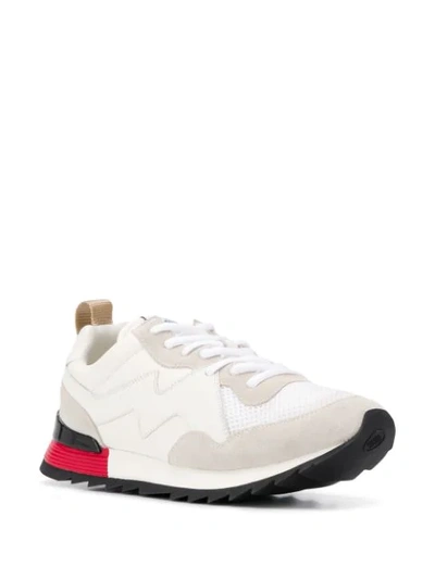 Shop Mulberry My-1 Lace-up Sneakers In White