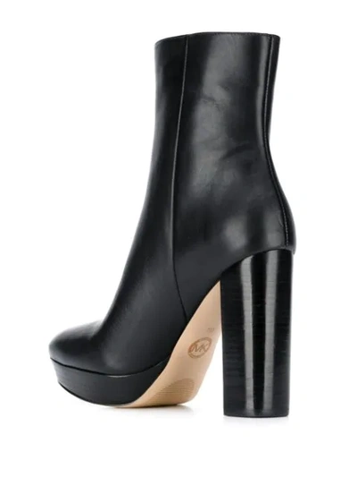Shop Michael Michael Kors Side-zip Ankle Boots In Black