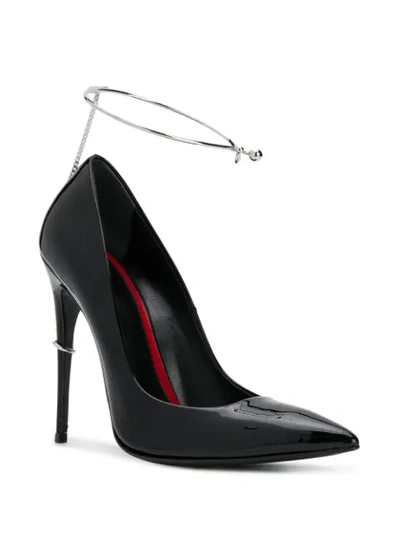 Shop Maison Ernest Damnation Bracelet Pumps In Black