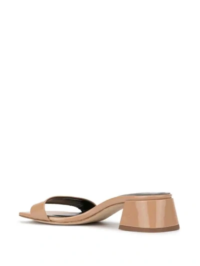 Shop By Far Courtney Sandals In Brown
