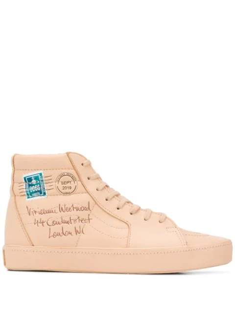 vans sk8 hi beige
