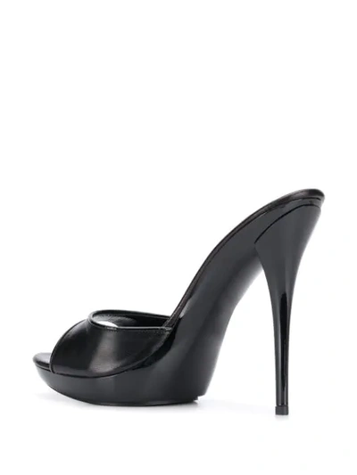 Shop Maison Ernest Passion 13 Heeled Mules In Black