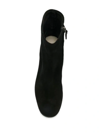 Del Carlo Stiefeletten Mit Reissverschluss In Black