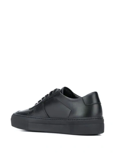 Shop Common Projects Low-top Lace-up Sneakers In Black