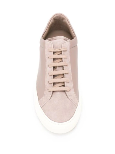 Shop Common Projects 'achilles' Sneakers In 0240 Taupe