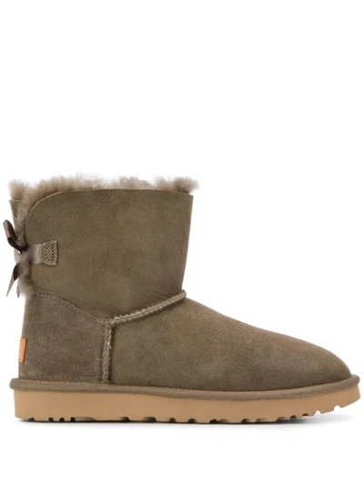 Shop Ugg Espry Ankle Boots In Green