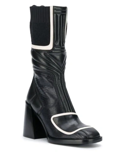 Shop Chloé Bell High-heel Boot In Black