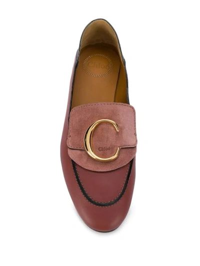LOGO PLAQUE LOAFERS