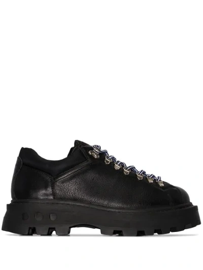 Shop Simon Miller F107 Low Tracker Boots In Black