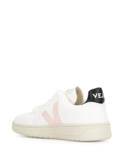 Shop Veja Bastille Sneakers In White