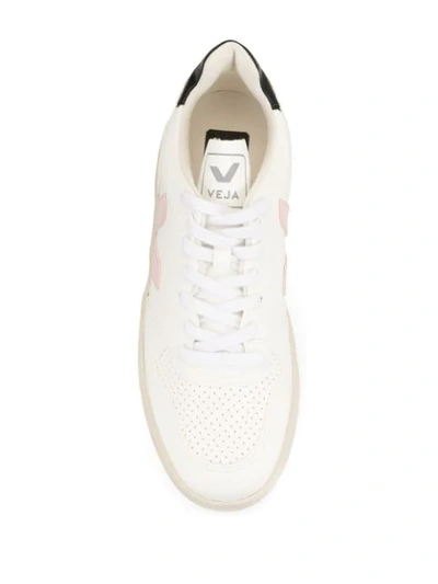 Shop Veja Bastille Sneakers In White