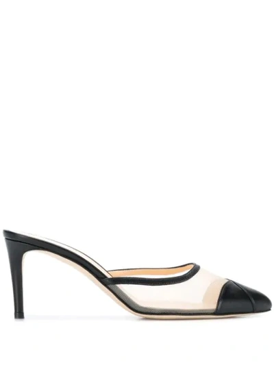 Shop Chloe Gosselin Rachel Mules In Black