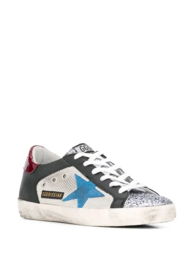 Shop Golden Goose Superstar Sneakers In White