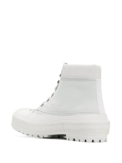 Shop Jacquemus Les Meuniers Hautes Boots In White