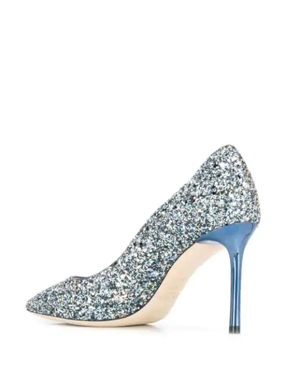 Shop Jimmy Choo Romy 85 Pumps - Blue