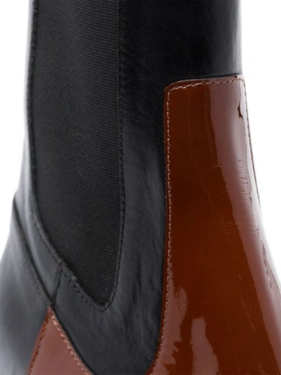 Shop Haider Ackermann Buffalo 60mm Western Boots In Brown