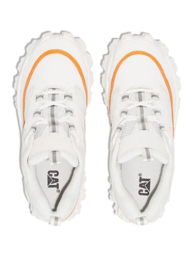 Shop Axel Arigato X Cat Excelsoir Chunky Sneakers In White