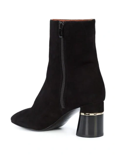 3.1 Phillip Lim Black Suede Drum Boots In Bablack | ModeSens