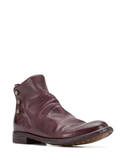 Shop Officine Creative Lexicon Boots In Red