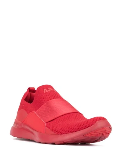 Shop Apl Athletic Propulsion Labs Techloom Bliss Sneakers In Red/red