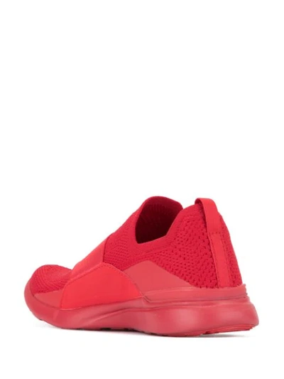 Shop Apl Athletic Propulsion Labs Techloom Bliss Sneakers In Red/red