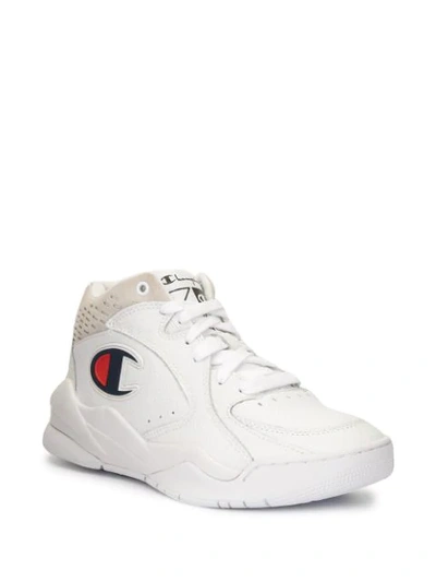 Shop Champion 'zone-mid' Sneakers In White