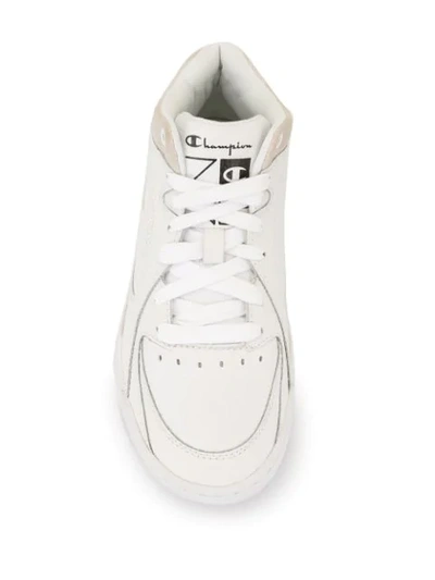 Shop Champion 'zone-mid' Sneakers In White