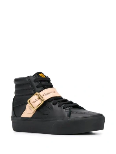 Shop Vans X Vivienne Westwood Sk8-hi Platform Sneakers In Black