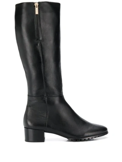 Shop Hogl Side Zip Boots In Black