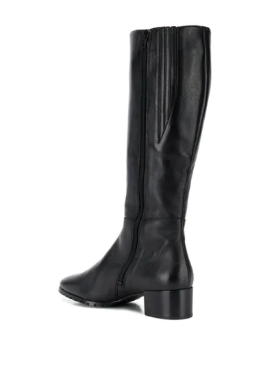 Shop Hogl Side Zip Boots In Black