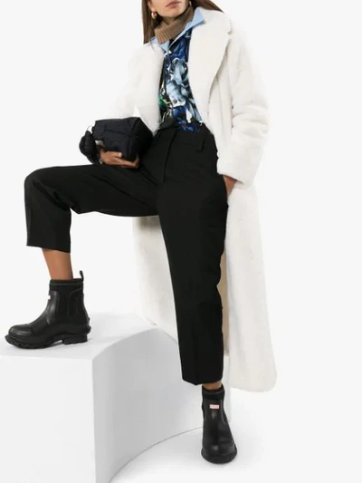 Stella Mccartney X Hunter Rubber Rain Boots In Black