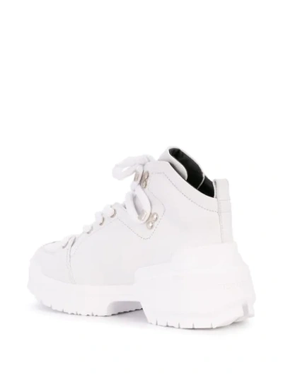 Shop Pierre Hardy Hardy Trapper Boots In White