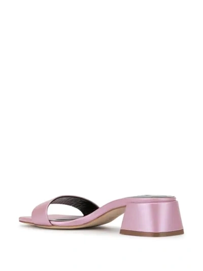 Shop By Far Courtney Sandals In Pink