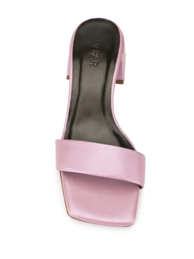 Shop By Far Courtney Sandals In Pink