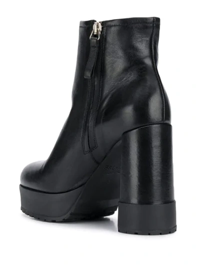 Shop Premiata High-heeled Ankle Boots In Black