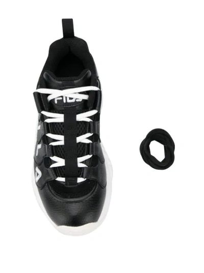 Shop Fila Countdown Low-top Sneakers In Black