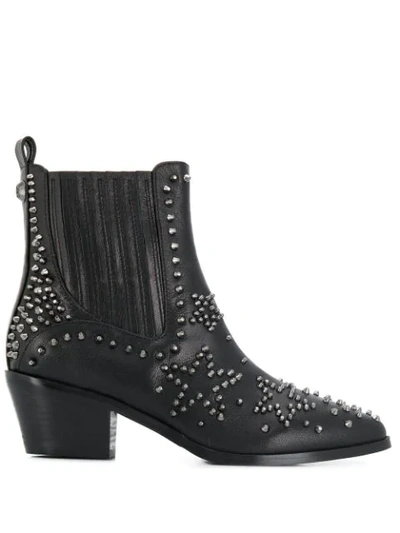 Shop Liu •jo Bonnie Boots In Black