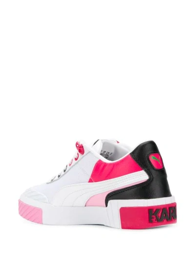 Puma X Karl Lagerfeld Cali Sneakers In White | ModeSens