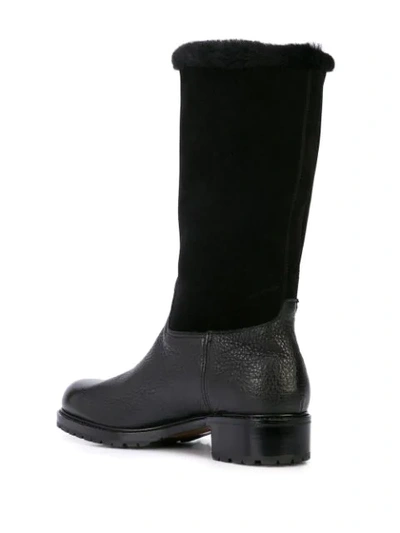 Shop Gravati Classic Slip-on Boots In Black