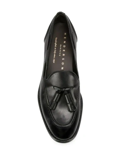 Shop Henderson Baracco Tassel Detail Loafers In Black