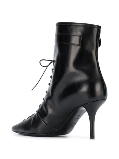 Shop Philosophy Di Lorenzo Serafini Lace-up Ankle Boots In Black