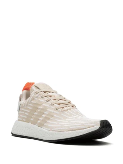 Shop Adidas Originals Nmd_r2 "linen" Sneakers In Neutrals