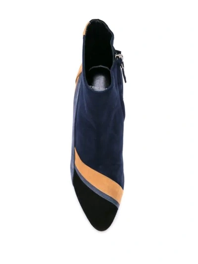 Shop Pierre Hardy Alpha Plus Ankle Boots In Blue