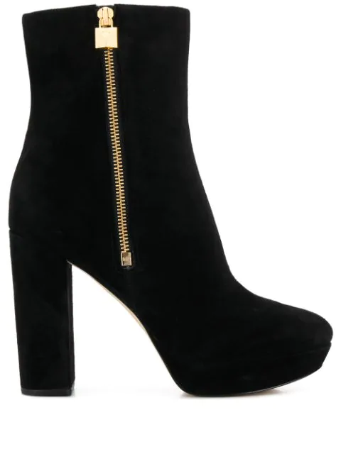 michael kors black ankle boots