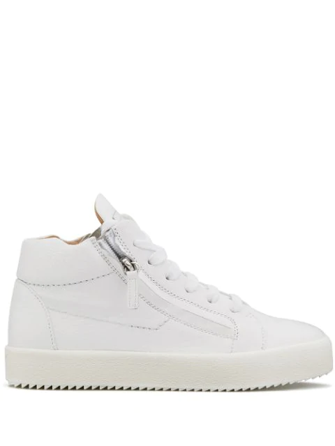 Giuseppe Zanotti Justy Sneakers In White Modesens