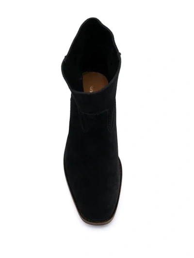 Shop Forte Forte Slip-on Ankle Boots In Black