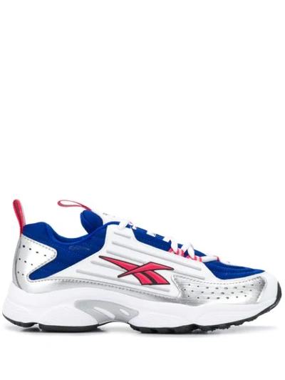 Shop Reebok Dmx  Low-top Sneakers In White ,blue