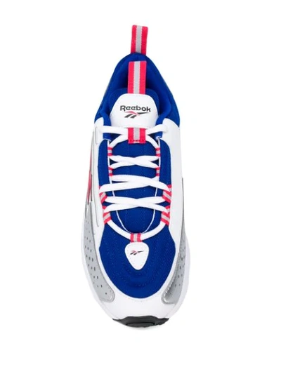 Shop Reebok Dmx  Low-top Sneakers In White ,blue