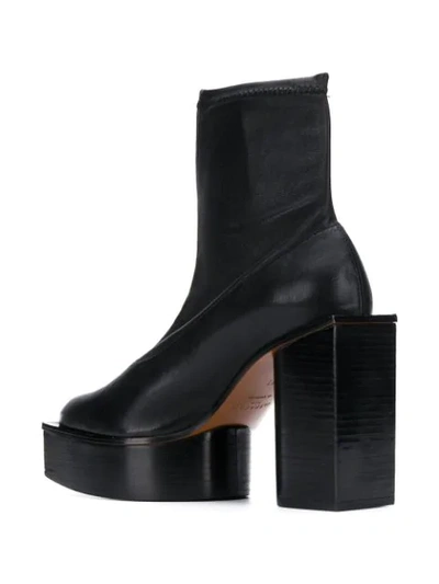 Shop Clergerie Bonnie Platform Boots In Black